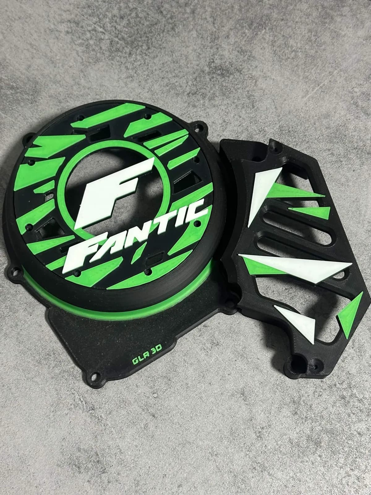 Cache allumage Fantic Vert