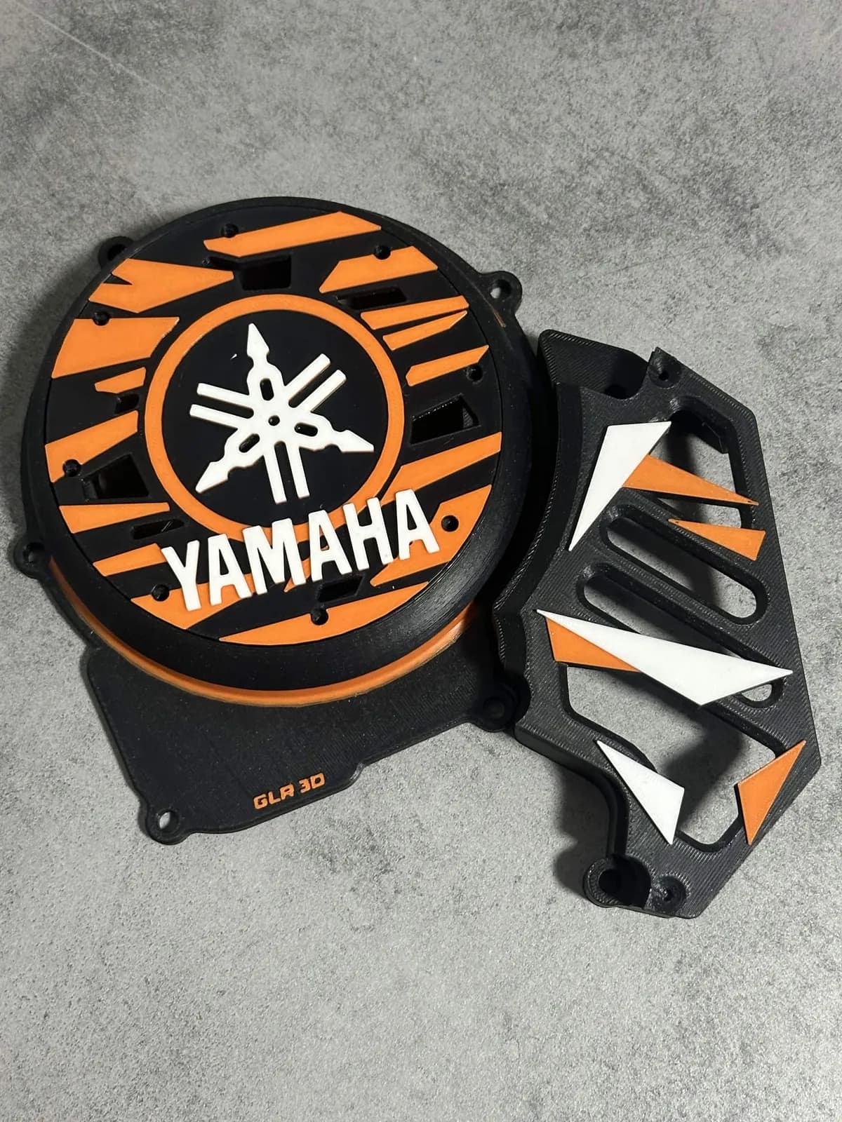 Cache allumage AM6 Yamaha Orange