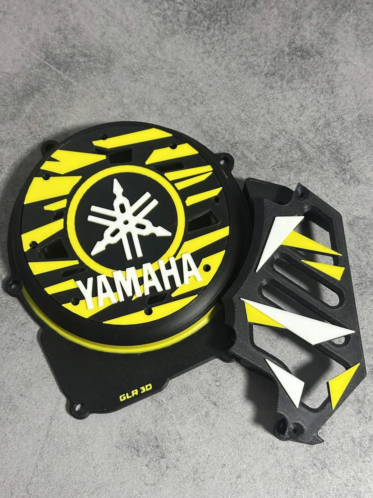 Cache allumage AM6 Yamaha Jaune