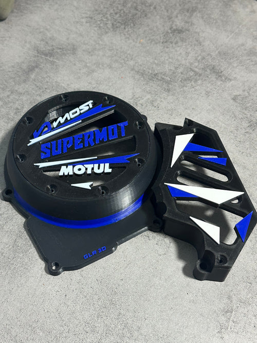 Cache allumage AM6 3D SMR Bleu