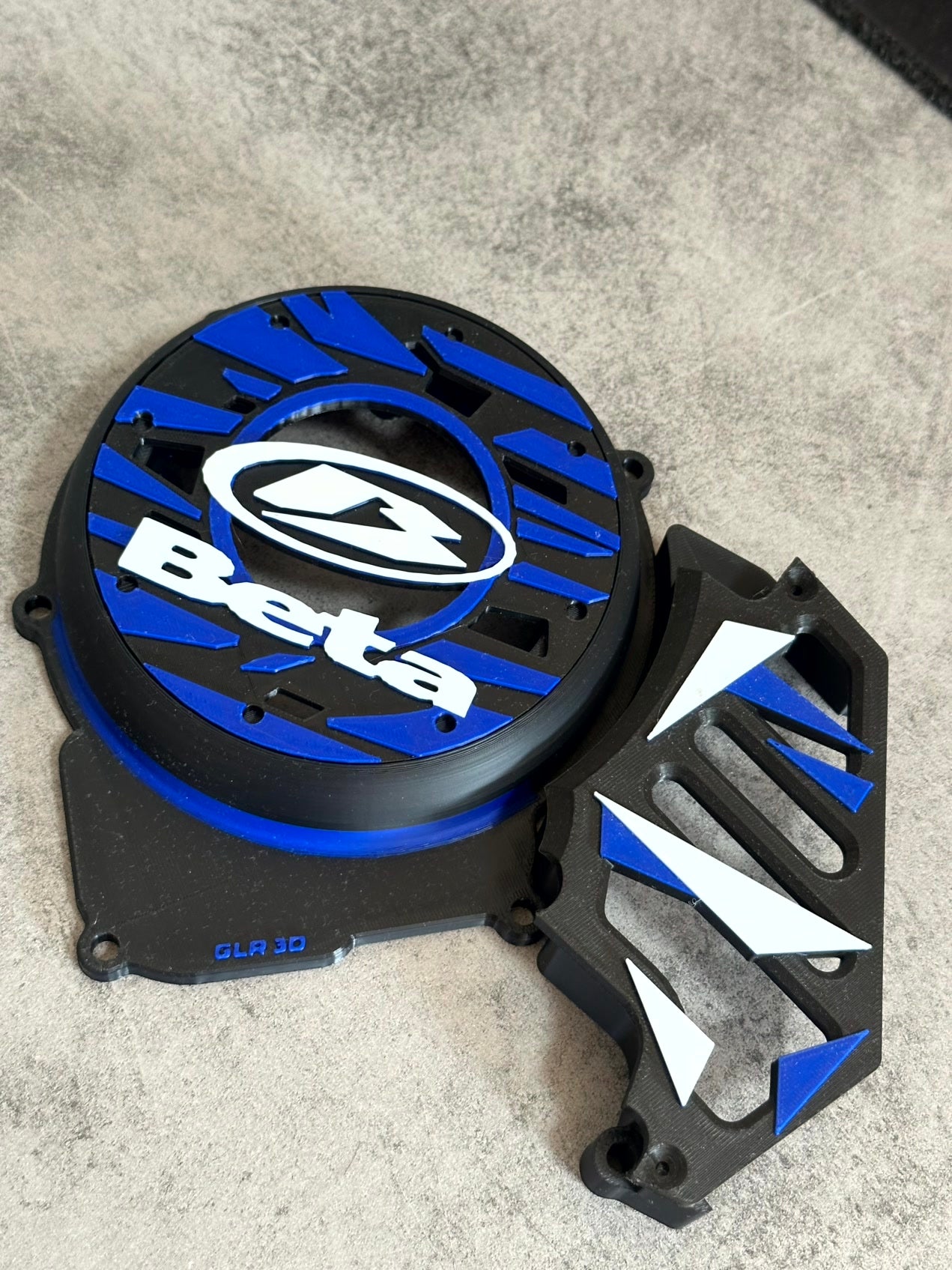 Cache allumage Beta bleu moteur AM6