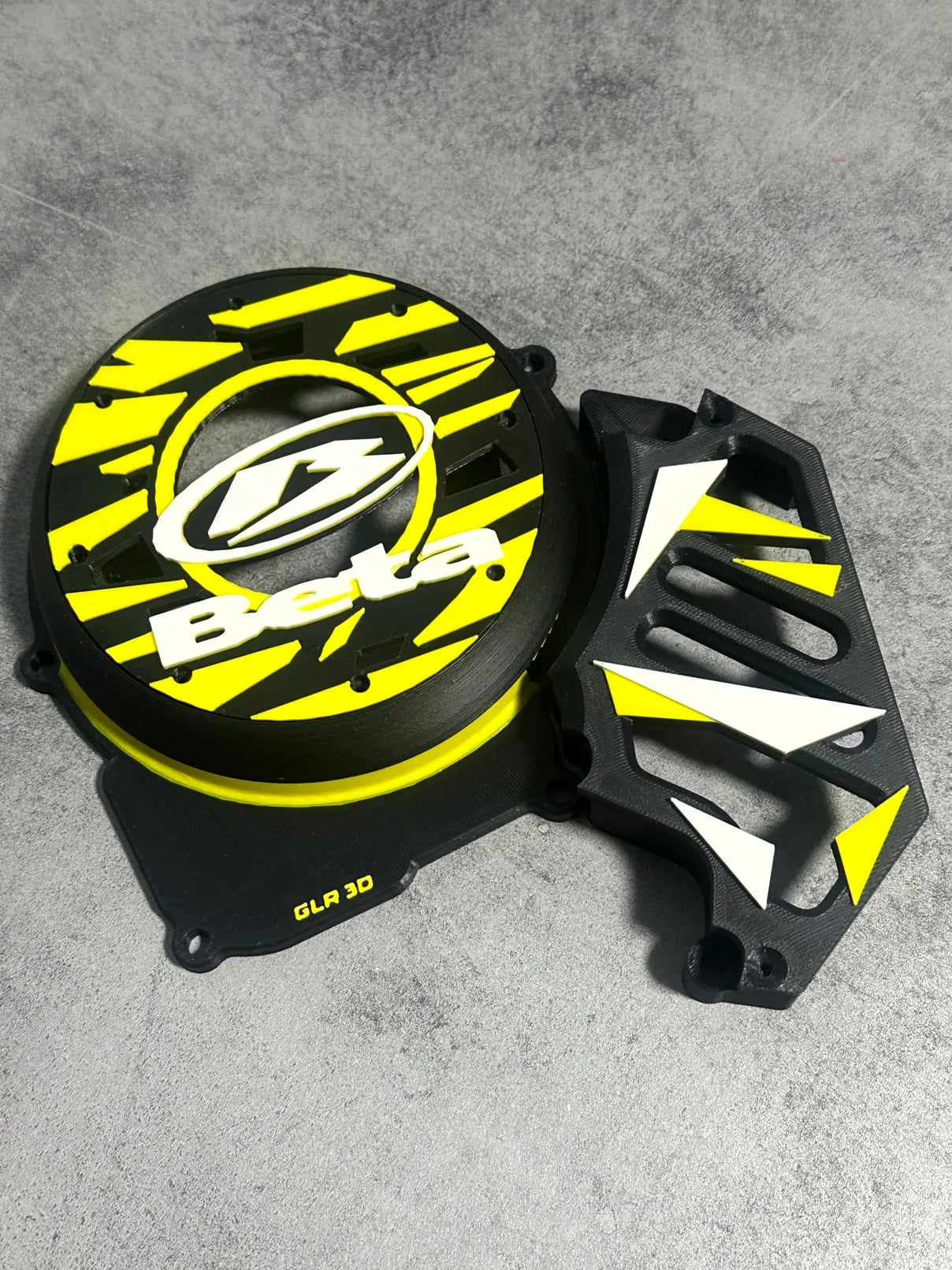 Cache allumage Beta RR jaune moteur AM6