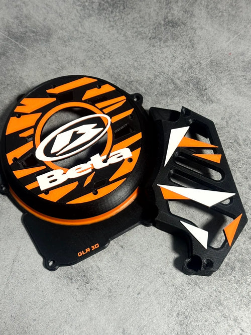 Cache allumage Beta RR orange moteur AM6