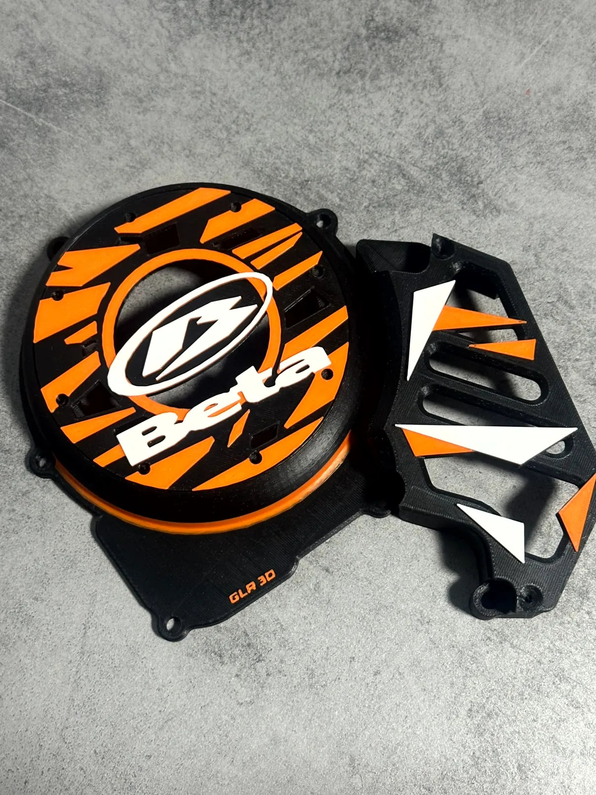 Cache allumage Beta RR orange moteur AM6