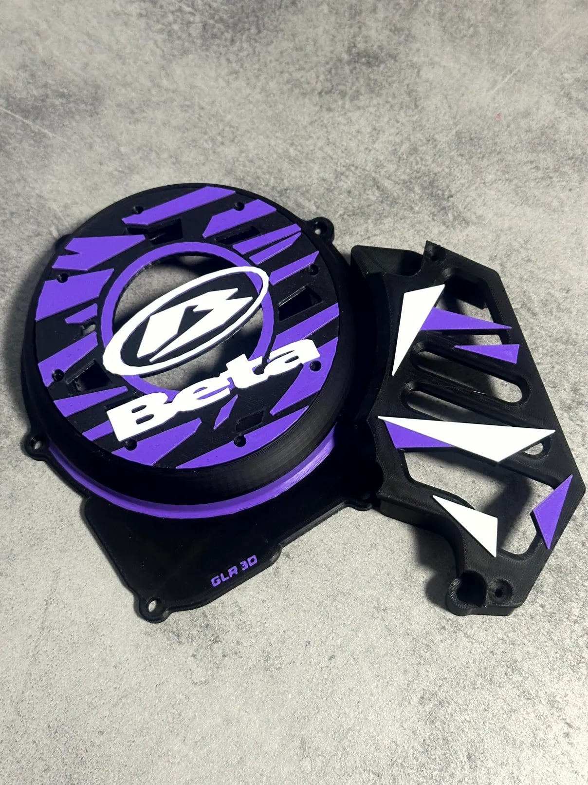 Cache allumage beta rr violet moteur AM6