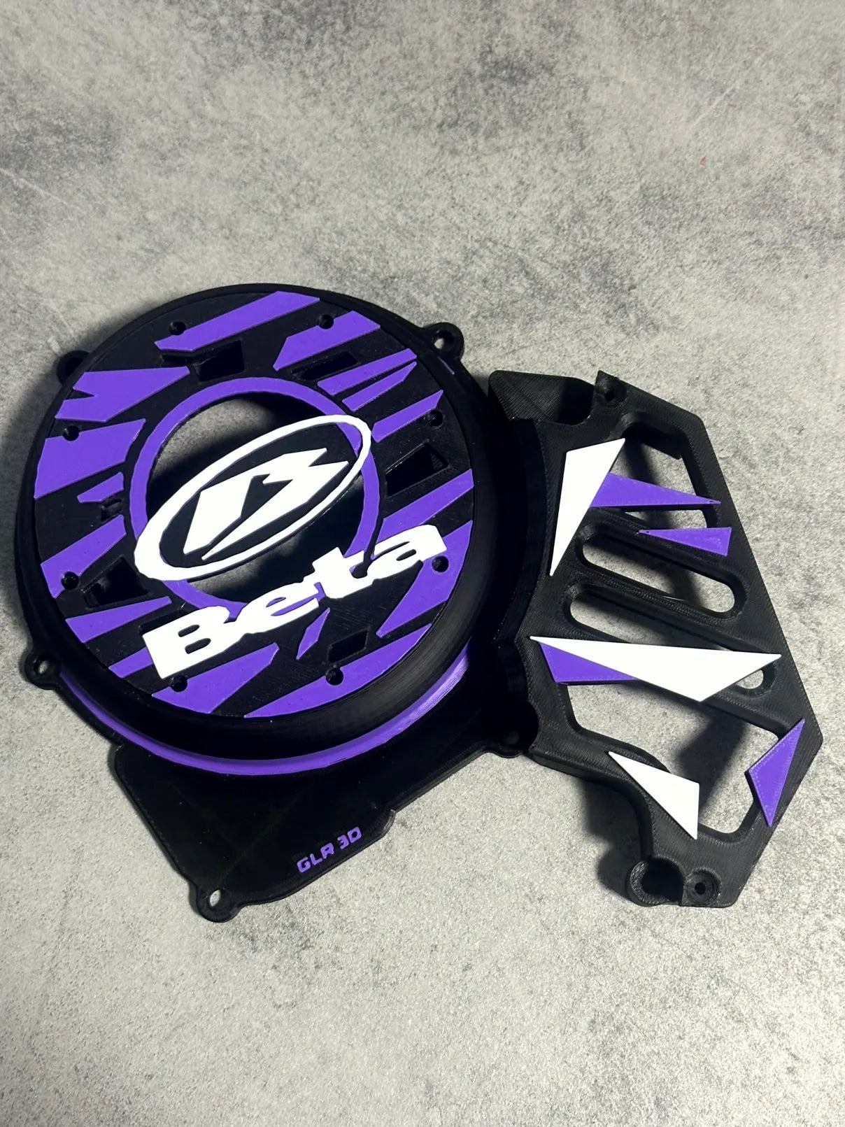 Cache allumage beta rr violet moteur AM6