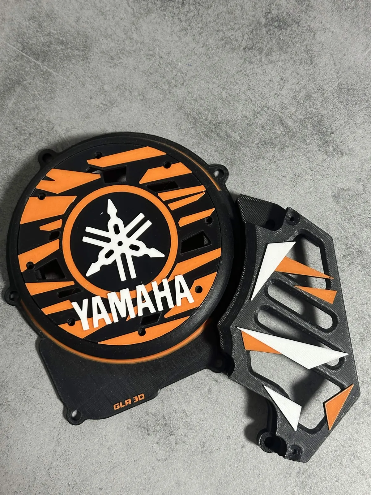 Cache allumage AM6 Yamaha Orange