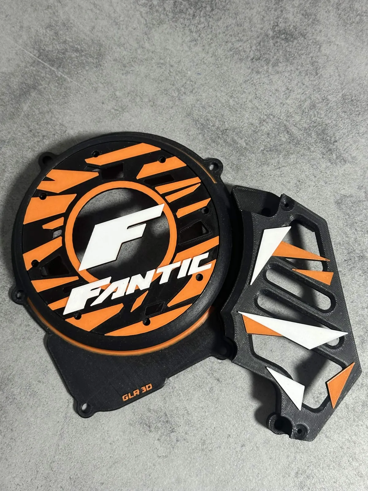 Cache allumage Fantic Orange