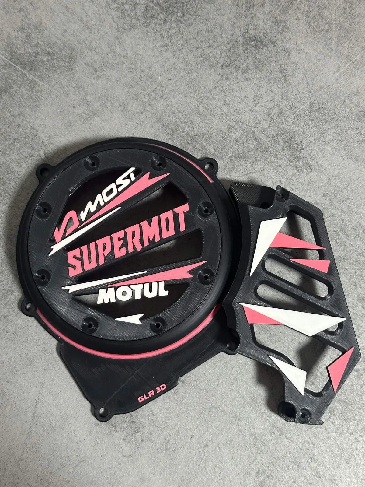 Cache allumage AM6 Supermot Rose