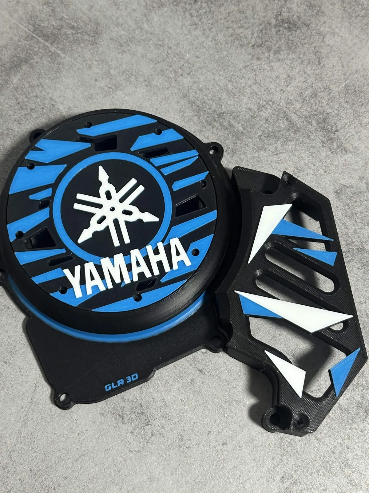 Cache allumage AM6 Yamaha Bleu clair