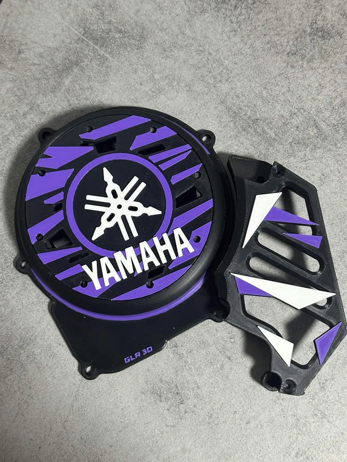 Cache allumage AM6 Yamaha Violet